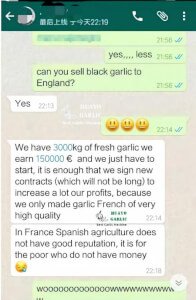 Europe Black Garlic customer feedback