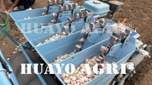 Self Propelled Garlic Seeder